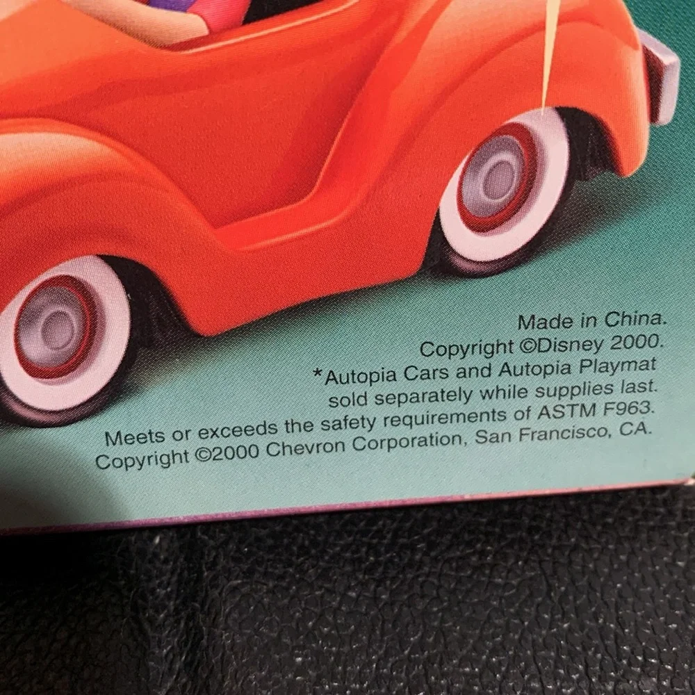 Disneyland Autopia Orange Suzy Collectible Car-Vintage 🆕